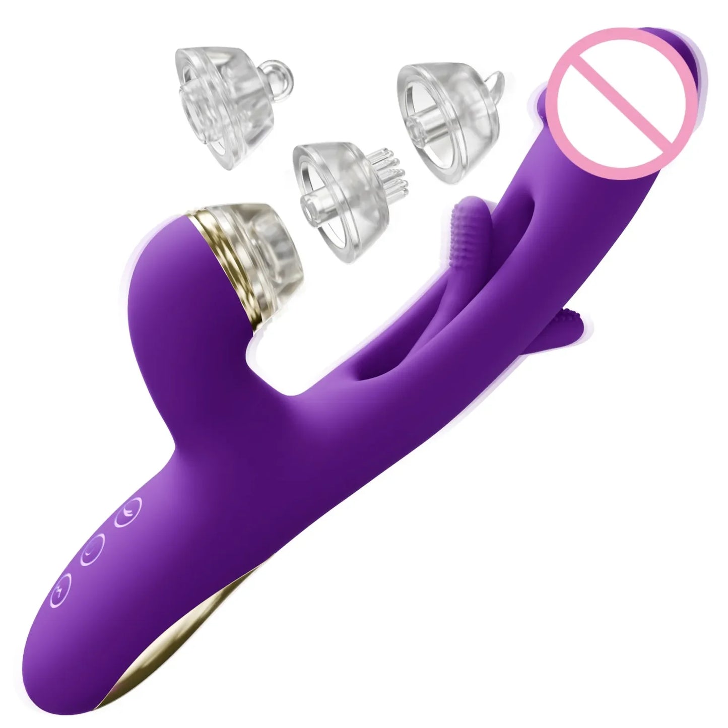 3 Replaceable Dildo Vibrator