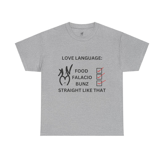 Love Language Unisex Heavy Cotton Tee