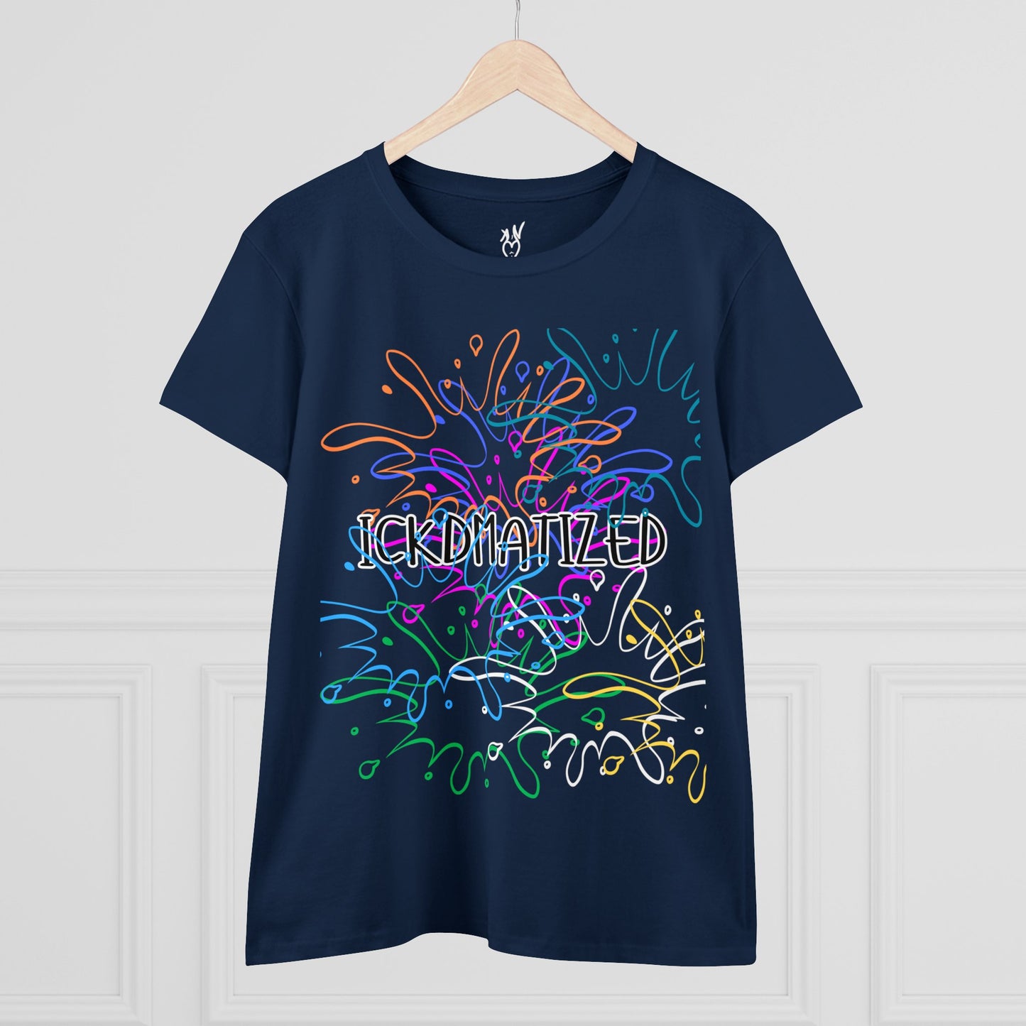 Ickdmatized Women's Midweight Cotton Tee