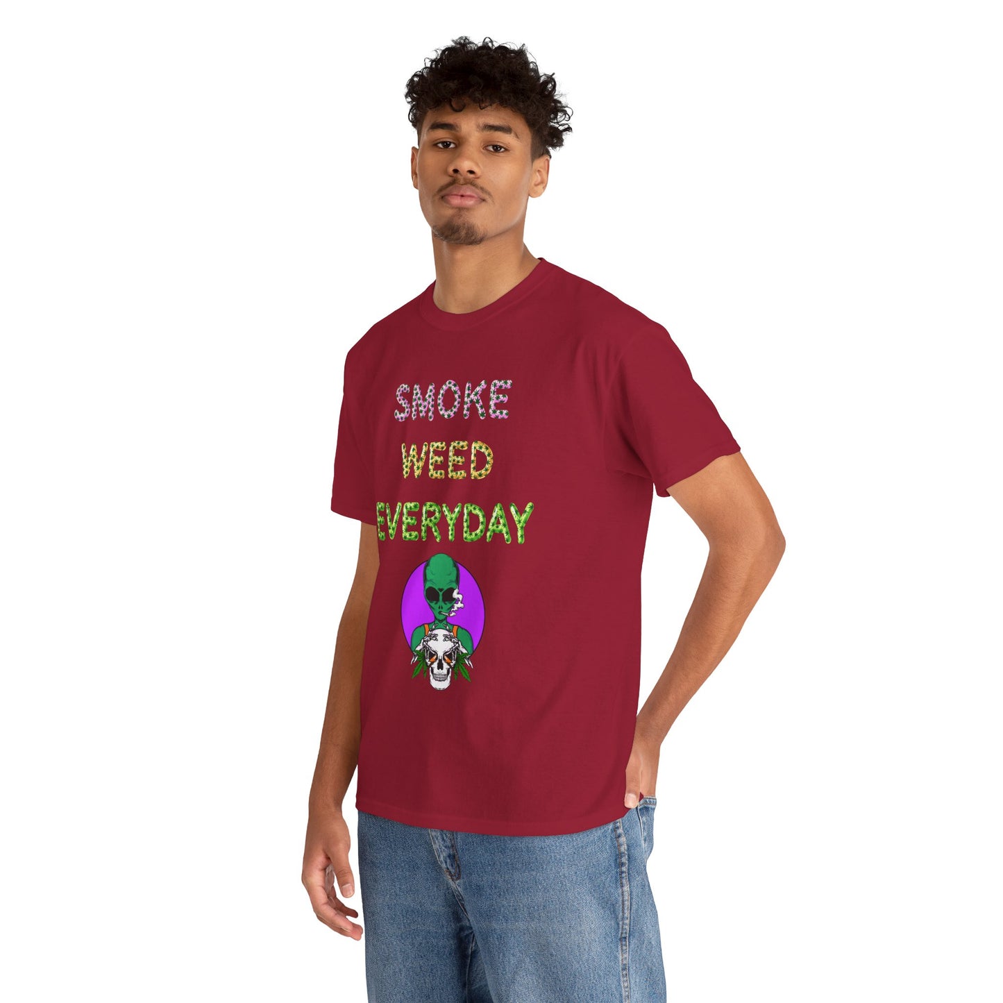 Smoke Weed Everyday Unisex Heavy Cotton Tee