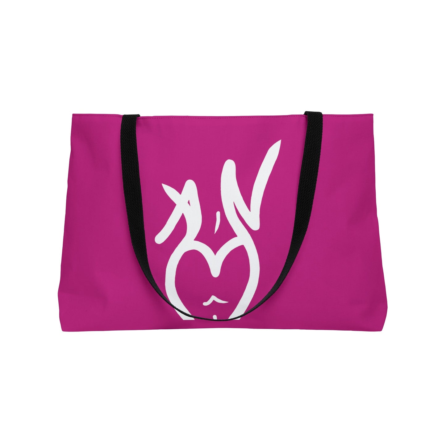 Pink Weekender Tote Bag