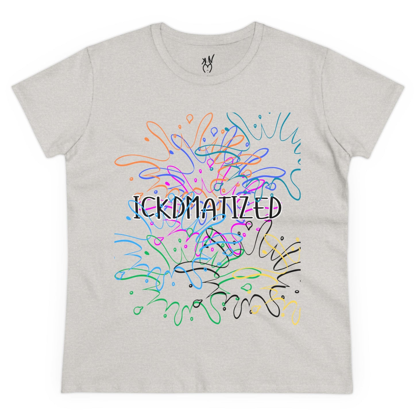 Ickdmatized Women's Midweight Cotton Tee