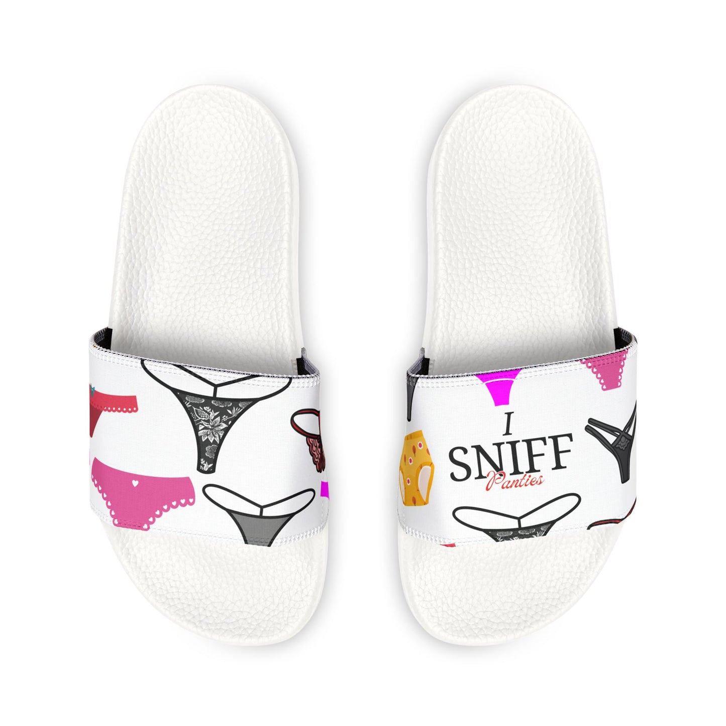 I Sniff Panties Removable-Strap Sandals