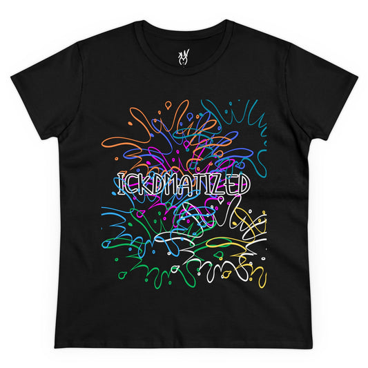 Ickdmatized Women's Midweight Cotton Tee