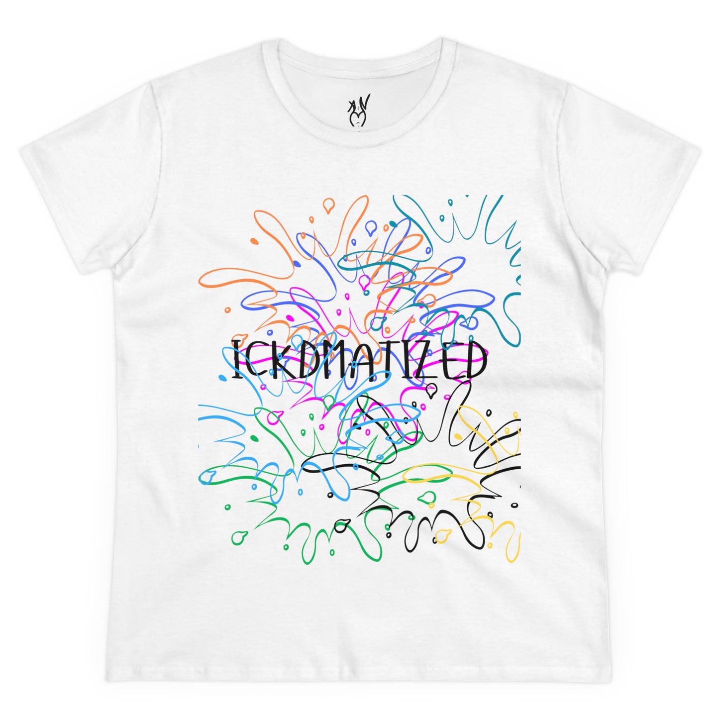 Ickdmatized Women's Midweight Cotton Tee