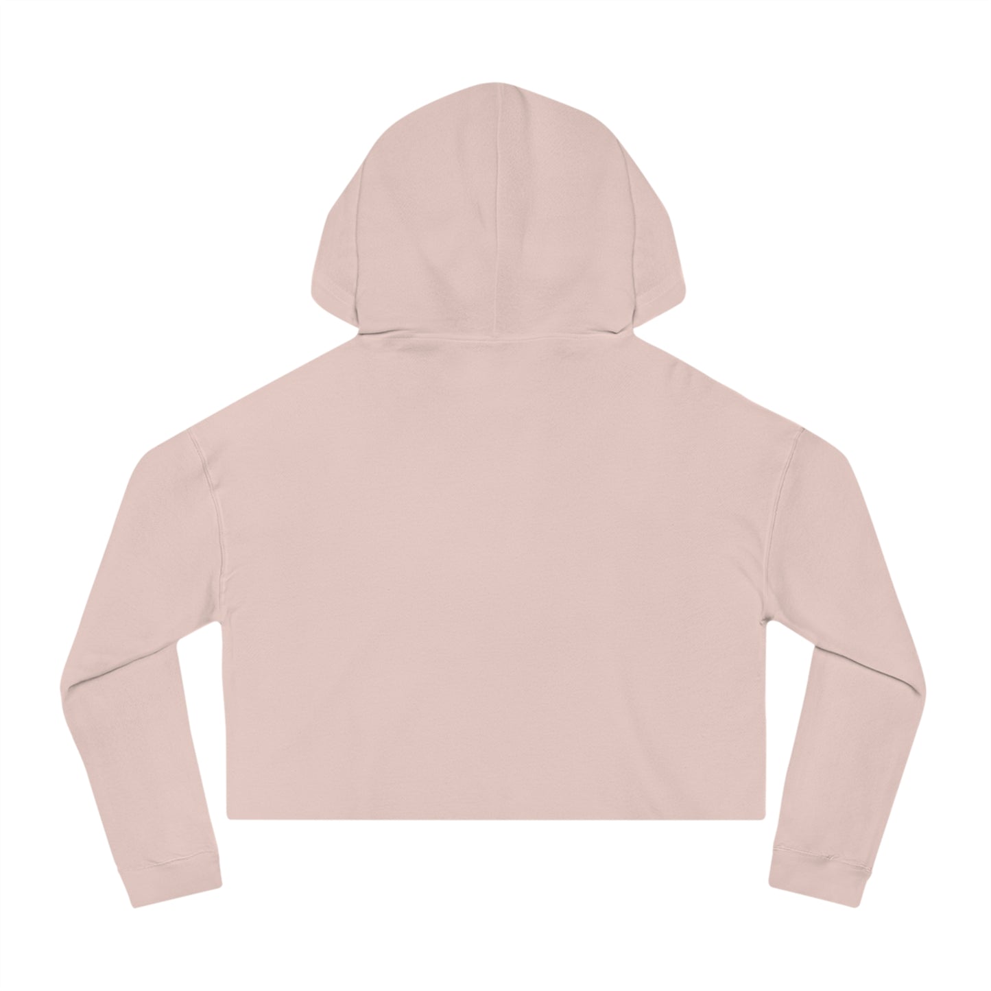 All Shades Of Nude Cropped Hooded Sweatshirt