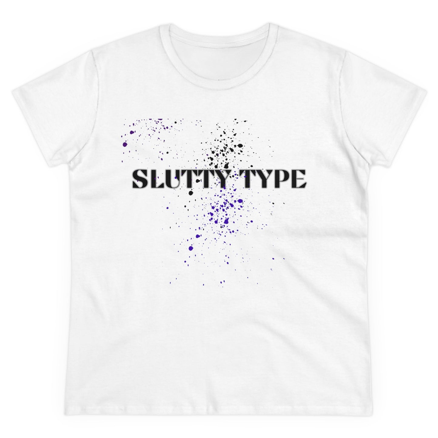 Slutty Type Women's Midweight Cotton Tee