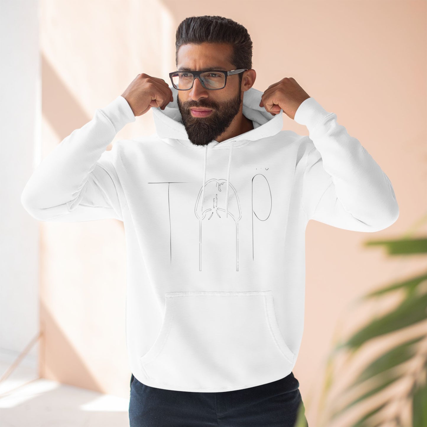 Just The Tip Three-Panel Fleece Hoodie