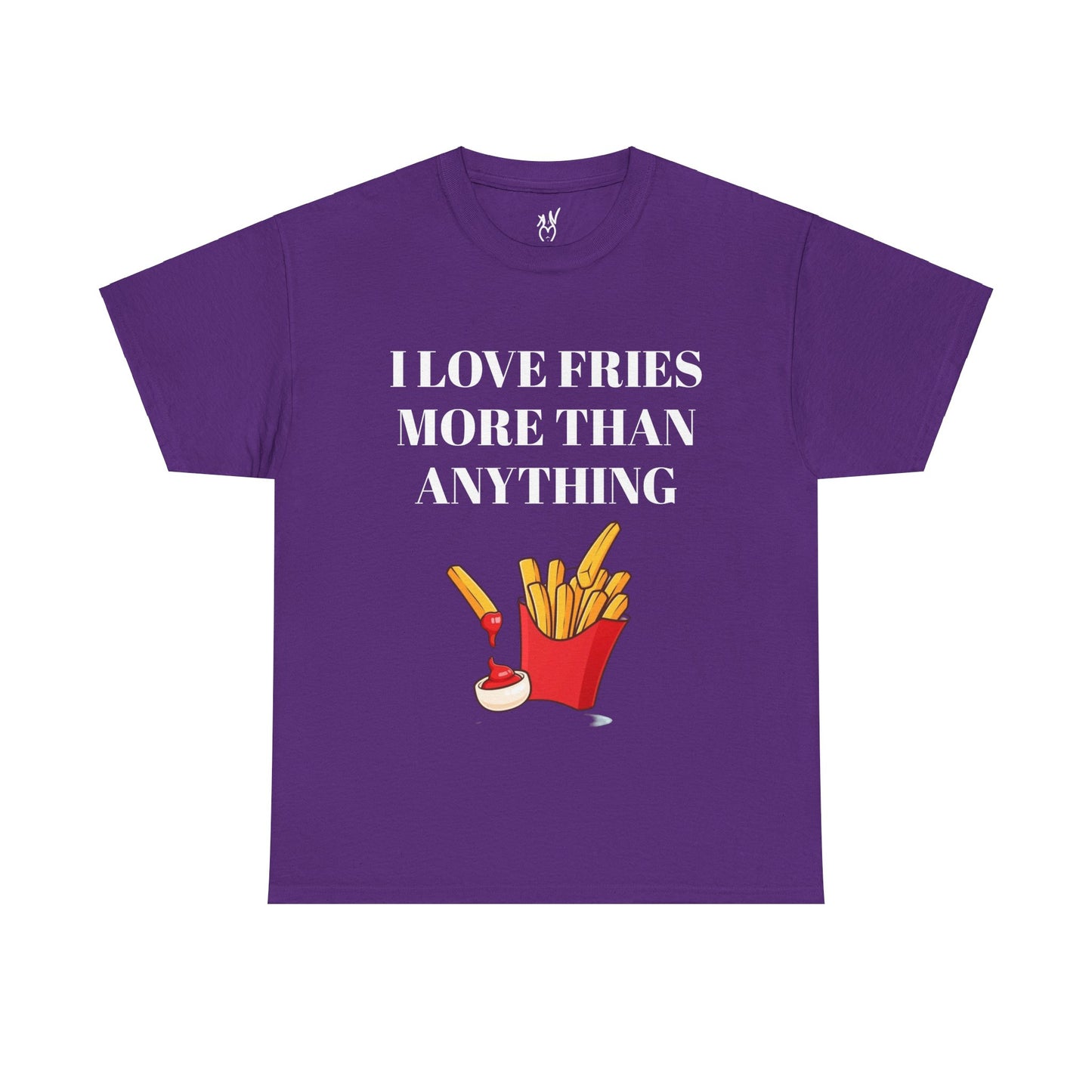 I love Fries Unisex Heavy Cotton Tee