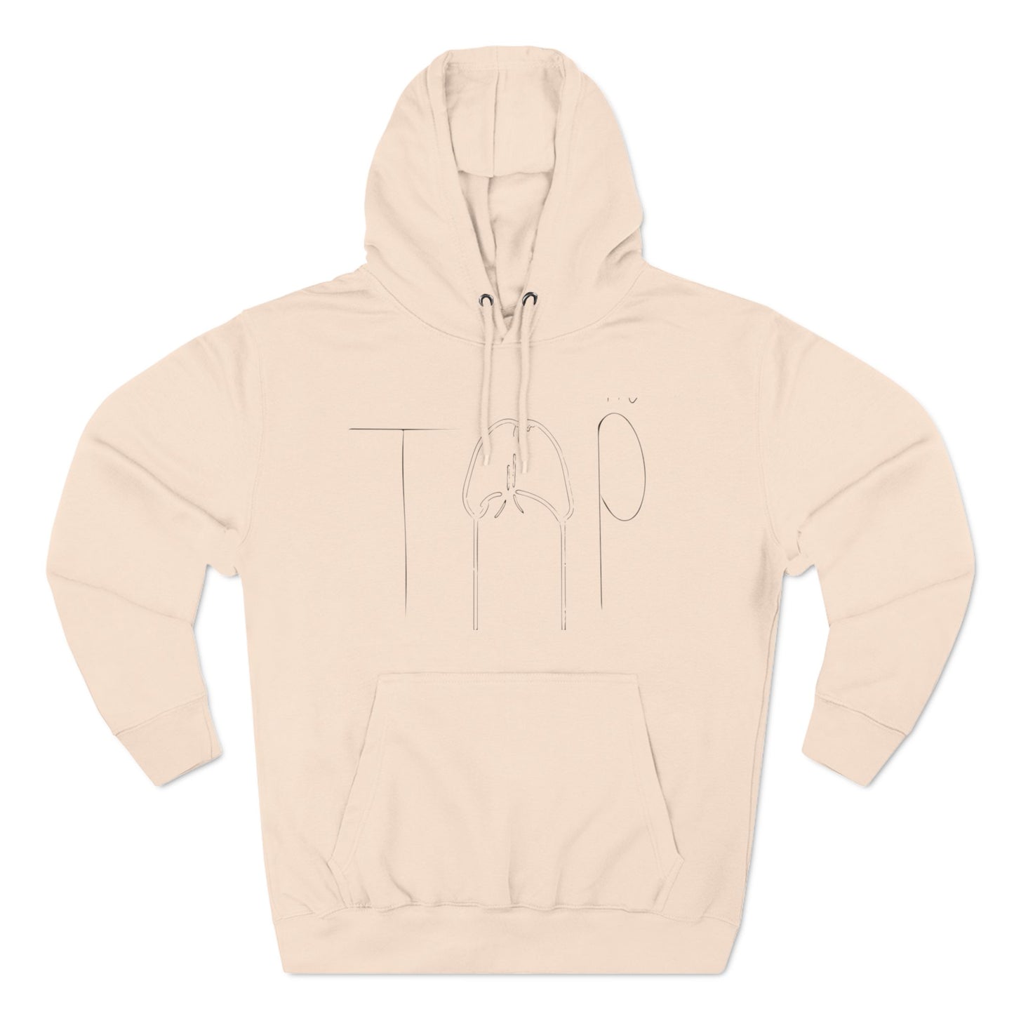 Just The Tip Three-Panel Fleece Hoodie