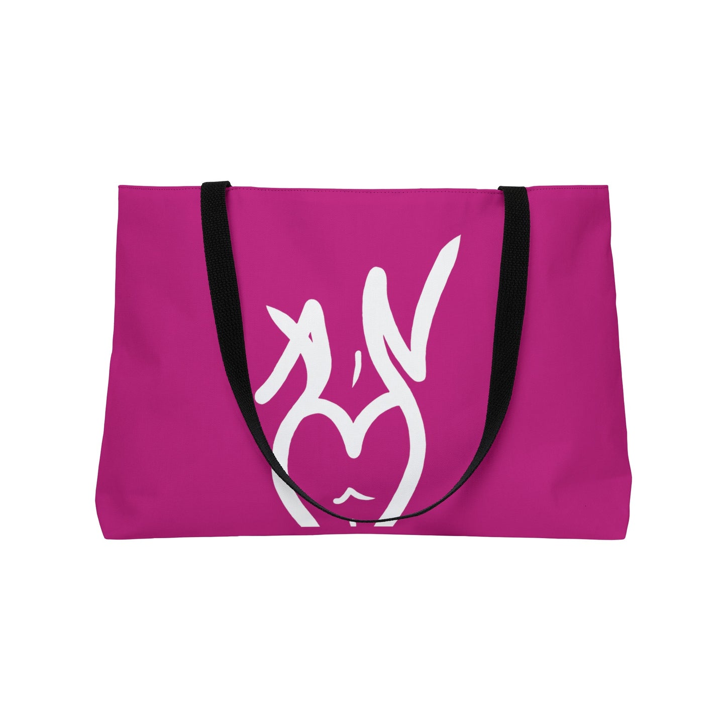 Pink Weekender Tote Bag