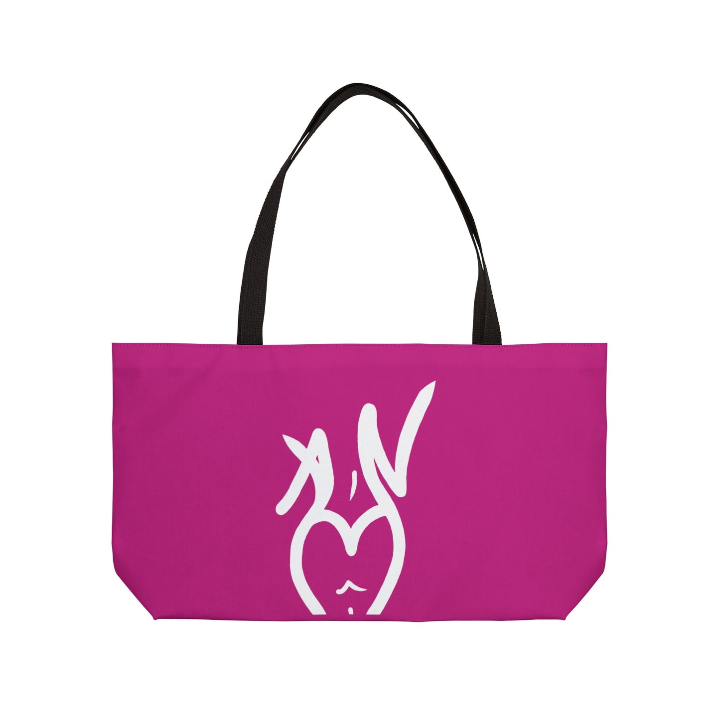 Pink Weekender Tote Bag