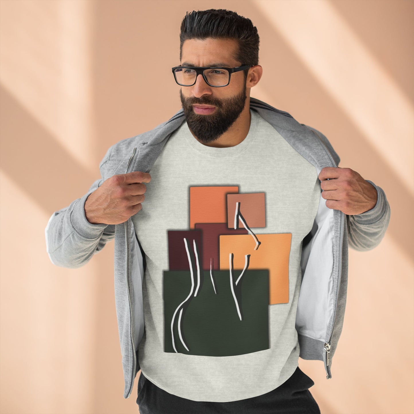 All Shades of Nude Unisex Crewneck Sweatshirt