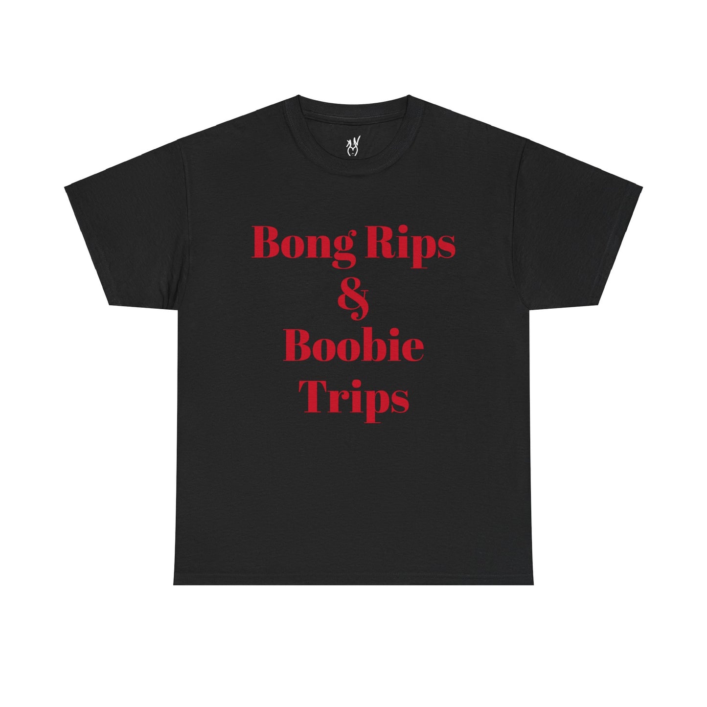 Bong Rips and Boobie Trips Unisex Heavy Cotton Tee