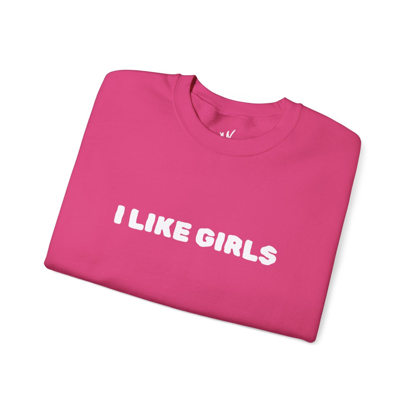 I Like Girls Unisex Heavy Blend™ Crewneck Sweatshirt