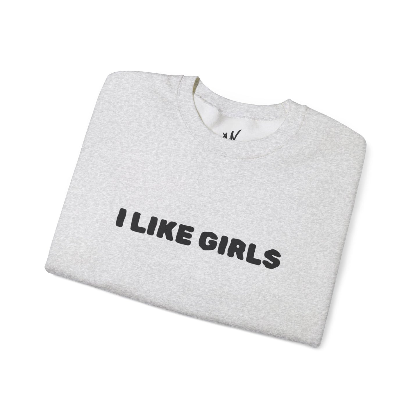 I Like Girls Unisex Heavy Blend™ Crewneck Sweatshirt