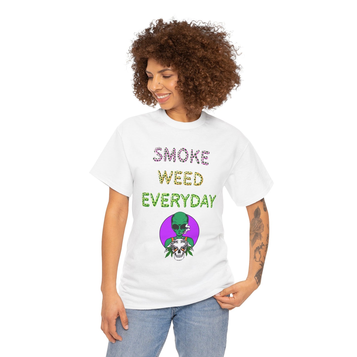 Smoke Weed Everyday Unisex Heavy Cotton Tee